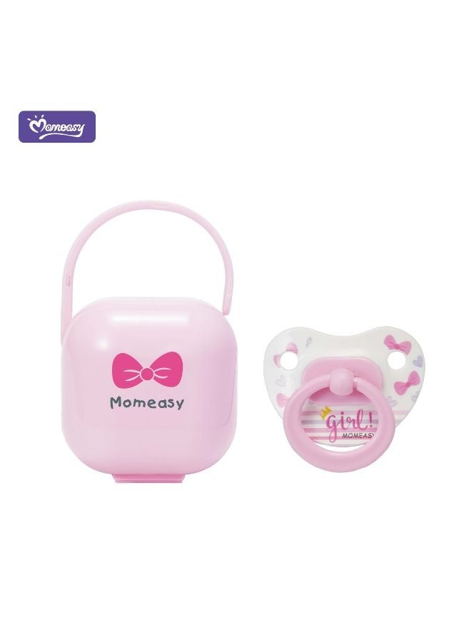Momeasy Silicone Pacifier With Storage Box